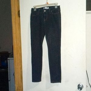 No Boundaries women's skinny jeans, dark blue size 11